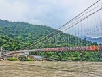 Ram Jhula Bridge,India