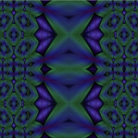 Purple and Green Blanket Pattern