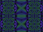 Purple and Green Blanket Pattern