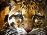 Fractal Spotted Wild Cat