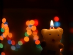 Cute Teddybear Candle!