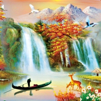 Beautiful waterfalls