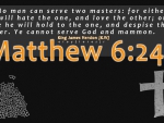 Matthew 6:24