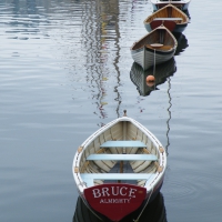 ROW BOATS AT PENN'S LANDING