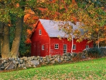 fall barn