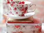 rose teacup