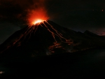Night Volcano