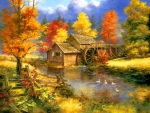 Autumn mill