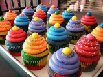 Colorful Cupcakes