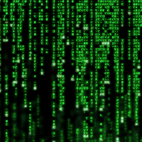 Matrix Green Text