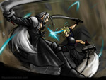 cloud vs sephiroth