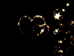 Gold Starry Hearts!