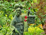 Geisha with a lantern