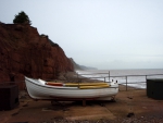 Fishing boat at Sidmouth