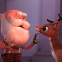 Rudolph and Santa