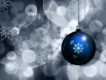 Blue Christmas Ball!