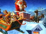 Santa claus is coming