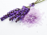 lavender and bath crystals