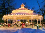 Christmas gazebo