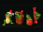 Christmas frogs for Di