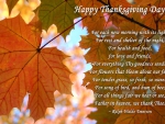 Thanksgiving Day Message