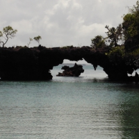 Menai Bay lagoon. Zanzibar