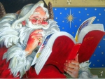 Santa Checking The List