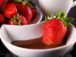 Strawberies in Chocolate