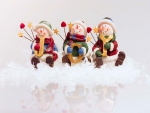 Snowmen trio
