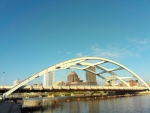 The Fredrick Douglass-Susan B. Anthony Memorial bridge.