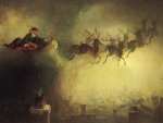 Santa Delivering Presents