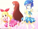 Aikatsu Ichigo, Aoi, and Ran