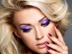 Purple Make up