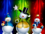Cute snowmen