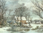 The Mill In Winter
