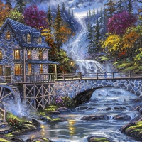 Grist Mill at the Creek