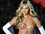 Candice Swanepoel Wearing the Million Dollar Jeweled Bra