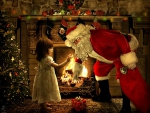 ~Santa Claus & Little Girl~