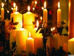 Christmas candles