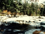Rocky swift river
