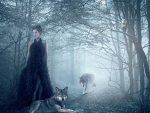The lady of the wolves