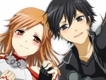 warm feeling ( asuna & kirito )