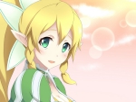 cute elf girl leafa
