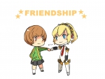 chie & aigis *friendship*