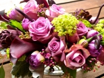 Purple&Green Bouquet