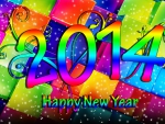 ..New Year Colorful 2014..