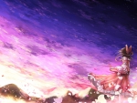 Hakurei Reimu Sunset