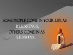 Blessings and lessons