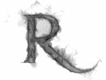 Smoke Letter R