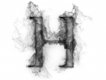 Smoke Letter H